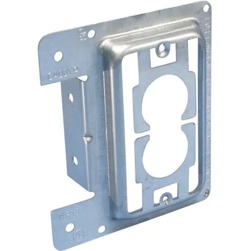 nVent CADDY MPS1 Low Voltage Mounting Plate for New Construction, 1-Gang, Pregalvanized Steel