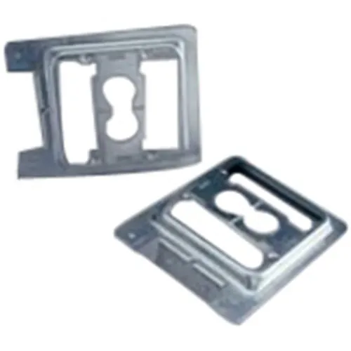 nVent CADDY MP2S Low Voltage Mounting Plate for New Construction, 2-Gang, Pregalvanized Steel