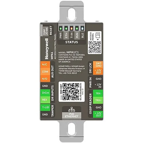 Single Dr POE Contr F/Us J-Box