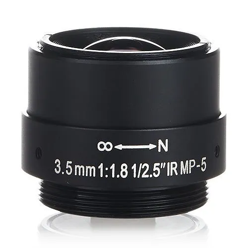 IDIS MPL3.5 Fixed Iris Lens, 3.5mm, f/1.8