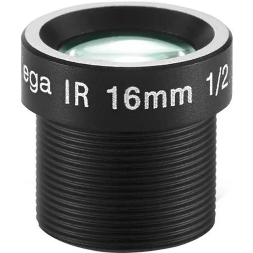 IDIS MPM16.0 Fixed Iris MicroDome Lens, 16mm, f/1.6