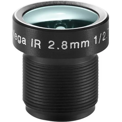 IDIS MPM2.8A Fixed Iris MicroDome Lens, 2.8mm, f/1.8 (Replaces MPM2.1)