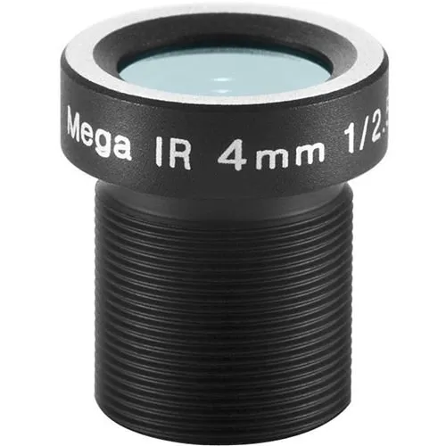 IDIS MPM4.0A Fixed Iris MegaPixel Lens, 4mm, f/1.6