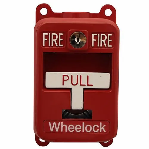 Eaton MPS-400X MPS Manual Pull Station, Explotion-proof Key Reset, Indoor Outdoor, Single Action, Red