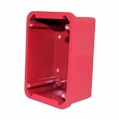 Eaton Wheelock MPS-WP MPS Manual Pull Station Backbox with Gasket, Weatherproof