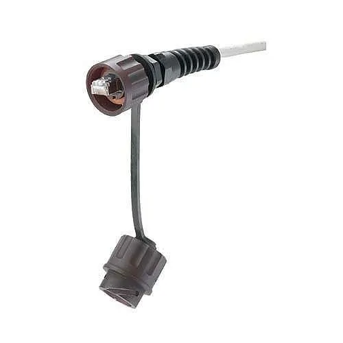 Panduit MPSI588T IndustrialNet Shielded RJ45 Modular Plug, CAT5e, IP67