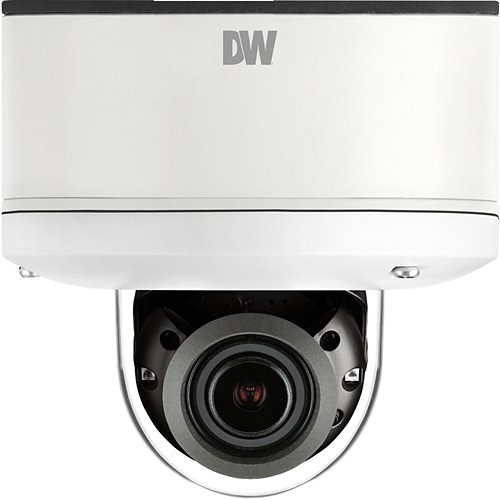 Digital Watchdog DWC-MV45WIATW MEGApix IVA 5MP IR Vandal Dome IP Camera, 2.7-13.5mm Varifocal Lens, White