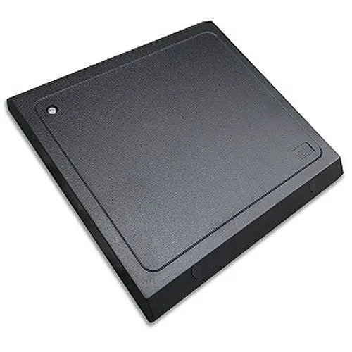 AWID MR-1824MC Metal Compensated, AWID Logo, Medium Range Reader, 18-24", Gray