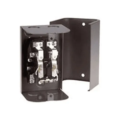 Fire-Lite MR-199X-14C MR Series Multivoltage Control Relay, DPDT, 120V AC, Metal Enclosure