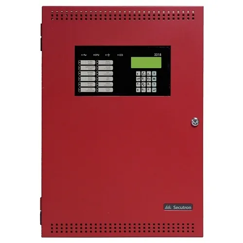 Secutron MR-400RP 1-Loop Addressable Multi-Zoned Fire Alarm Control Panel