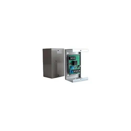 Edwards Signaling MR101/C Single SPDT Relay with LED Mounted in Metal Enclosure