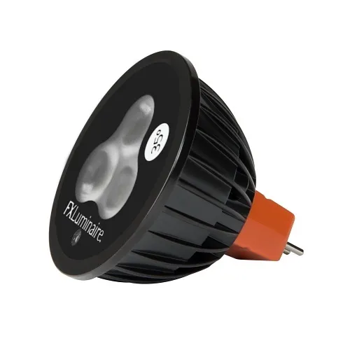 FX Luminaire MR16LED-20-W-WF LED Lamp, 60 Beam Spread, 2700K, 4W, 10-Piece