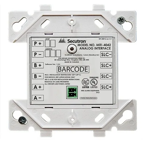 Secutron MRI-4042 Conventional Zone Module