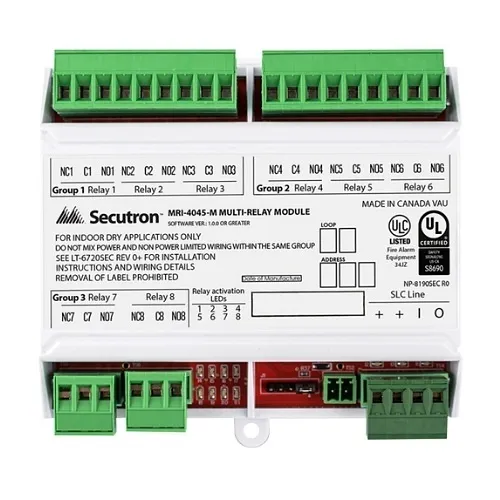 Secutron MRI-4045-M Multi Relay Module