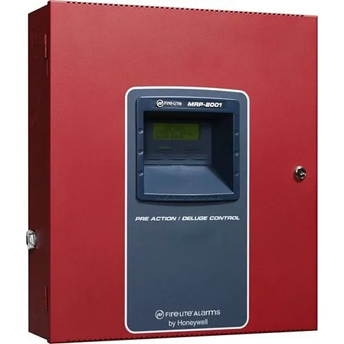 Fire-Lite MRP-2001 Fire Alarm Control Panel, 6-Zone for Single and Dual Hazard Deluge and Preaction, 24V