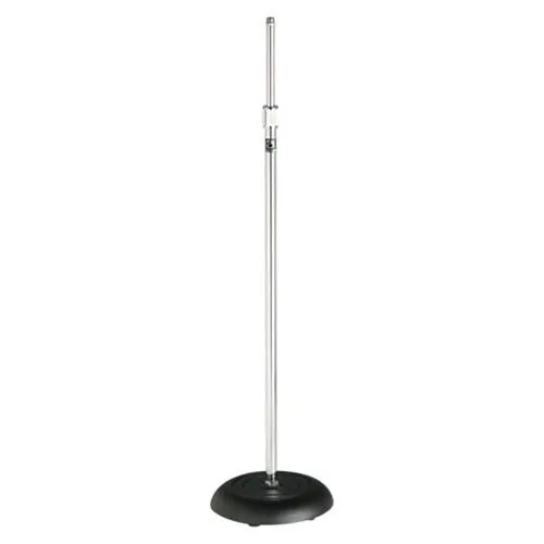 AtlasIED MS-10C 35" to 63" All-Purpose Microphone Stand, Tube Finish Stand Chrome