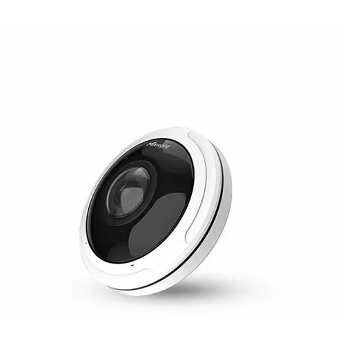 Milesight MS-C9674-PA 12MP 360° Fisheye Network Camera, 1.98mm Fixed Lens, White