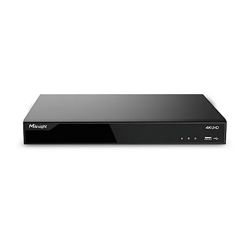 Milesight MS-N5016-NPE 5000 Series 16-Channel 4K H.265 PoE NVR Pro, NDAA
