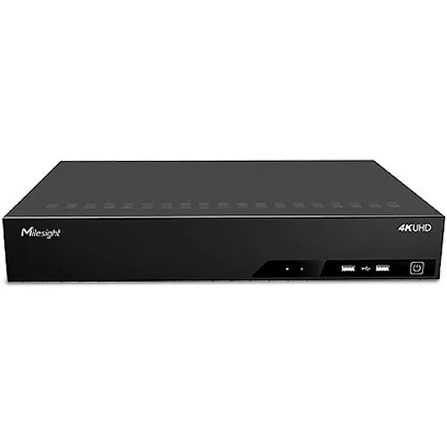 Milesight MS-N7032-UPH24 7000 Series 32-Channel 4K Pro IP Camera and H.265 NVR with 24-Port