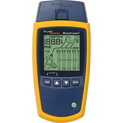 Fluke MS2-100 Microscanner2 Cable Verifier
