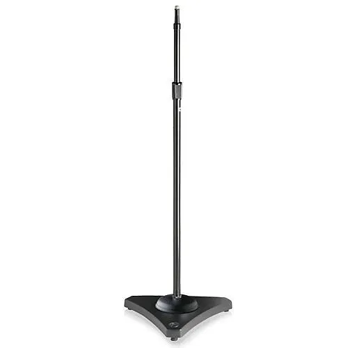 AtlasIED MS25E 38" to 62" Adjustable Professional Microphone Stand with Air Suspension, Ebony
