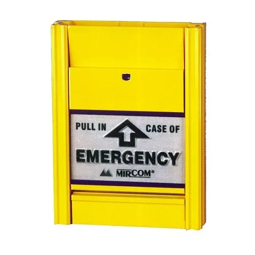 Mircom MS-404U Single Action Manual Station, Yellow