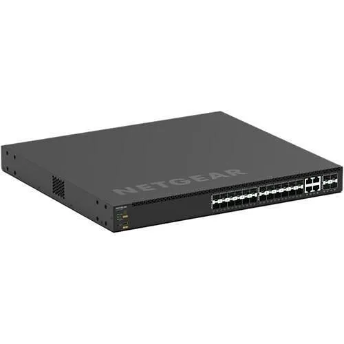 Netgear MSM4328F-TAANES M4350-24F4X Fully Managed Switch, 24x1G/2.5G SFP, 4x10G Copper/SFP+