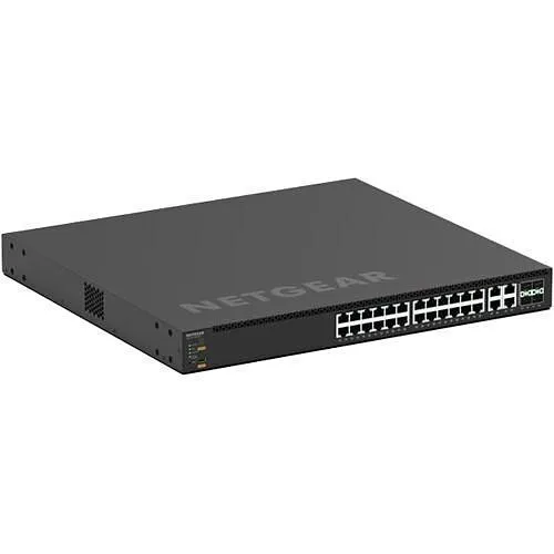 Netgear MSM4332-100NES M4350-24M4X4V Fully Managed Switch, 24x2.5G PoE++, 4x10G, 4x25G SFP28