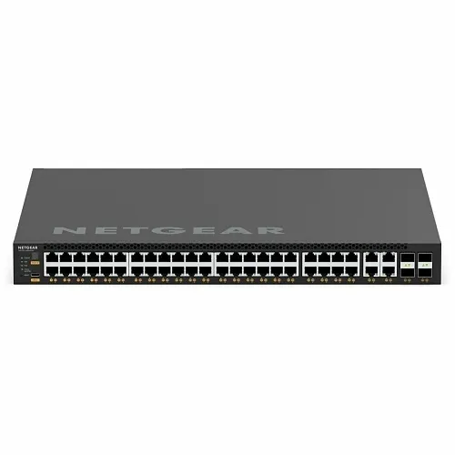 Netgear MSM4352-TAANES 44-Ports 2.5G, 4-Ports 10G/Multi-Gig PoE++, 194W, up to 3,314W and 4-Ports SFP28 25G Managed Switch