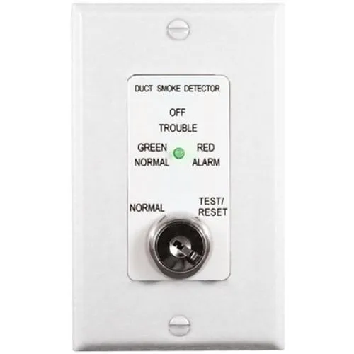Potter MSR-50RM/W Remote Control Assembly with Single Gang Cover Plate, White
