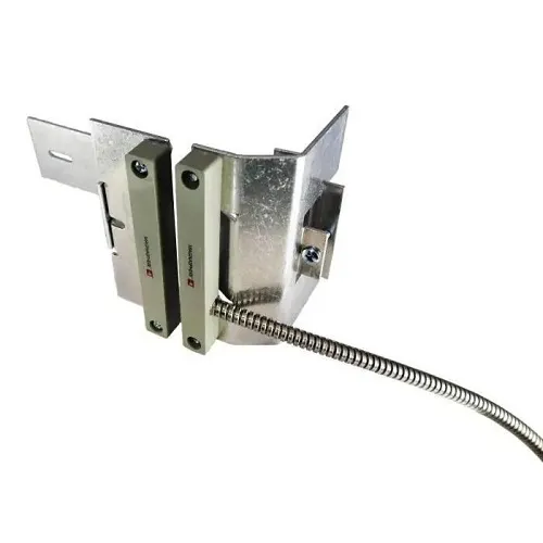 Magnasphere MSS-105S-C18-L2 MSS 'Standard' Series Overhead Door Contact with 18" Armored Cable, Open Loop, Grey
