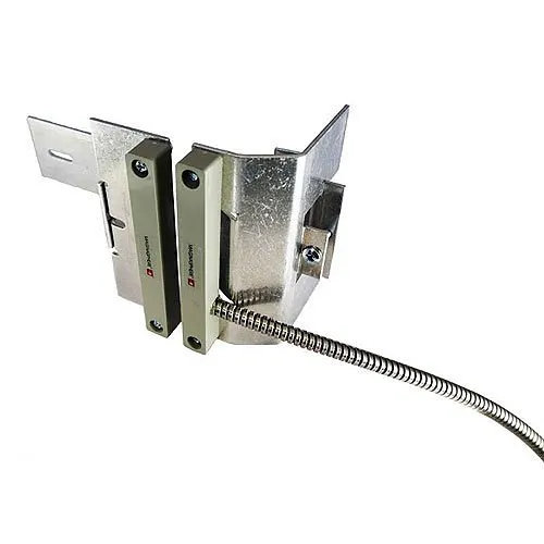 Magnasphere MSS-106S Overhead Door Contact Closed Loop, Rail Mount, 36" Armored Cable, Grey