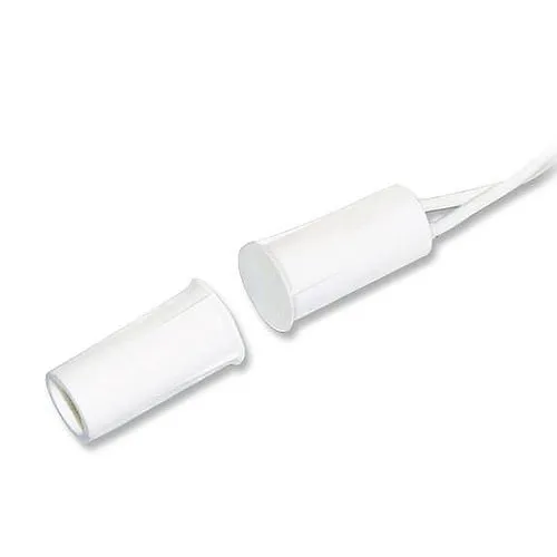 Magnasphere MSS-10CL-W 3/8" Recessed / Concealed Contact, Closed Loop, White / Brown