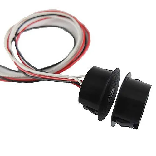 Magnasphere MSS-301C-WG-GREY 1" Recessed with 1 switch, 1 Closed Loop with Extended Reach Magnet (5/8"min gap), Grey