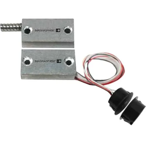 Magnasphere MSS-302C 1" Recessed/Concealed Multi-Switch Contact with Switches, Closed Loop, Grey