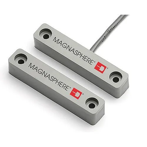 Magnasphere MSS-53SL 2.5" Surface Mount Contact Open Loop with 12" Jacketed Leads, White