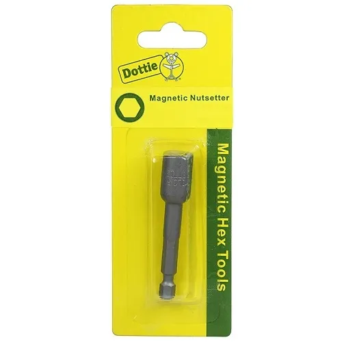 Dottie MT10C 5/16" x 1-3/4" Magnetic Nut Driver, Carded