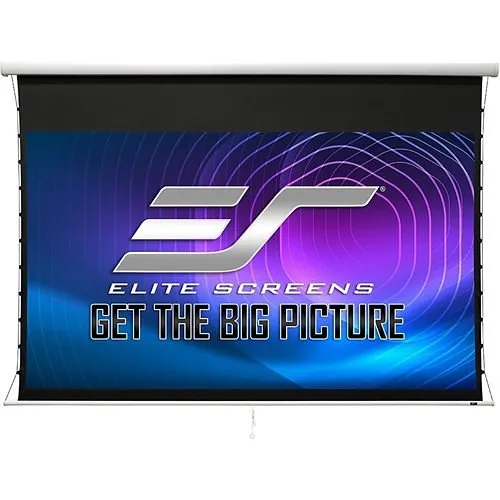 Elite Screens MT125XWH2 First-Class Manual Pull-Down Projection Screen