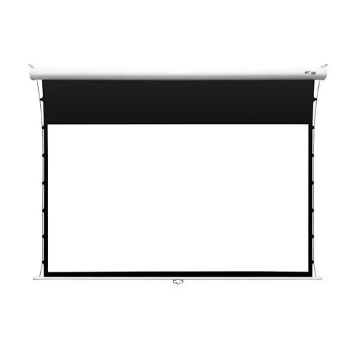 Elite Screens MT125XWH3-E12 Manual Tab-Tension 3 Series Pull-Down Projection Screen, 125", Matte White