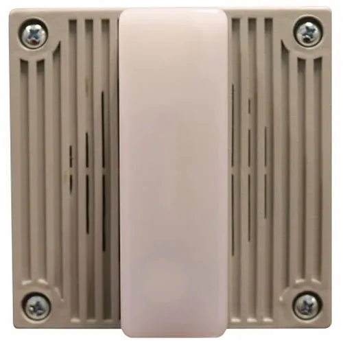 Eaton MT4-115-WH-VNS MT Multitone Horn Strobe, Xenon, Wall, No Lettering, Clear Lens, 115 cd, 120V AC, Indoor Outdoor, Gray