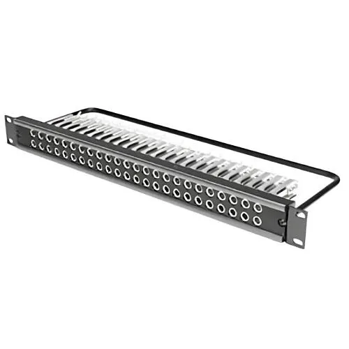 Switchcraft MT48HNX Longframe Solder with Cable Tie Bar, 2x24, 1/4", 1U RMS