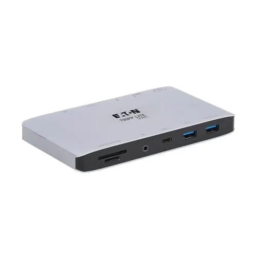 Eaton Tripp Lite MTB3-DOCK-03 Thunderbolt Dock with 8K USB Hub and SD/MSD Card Reader