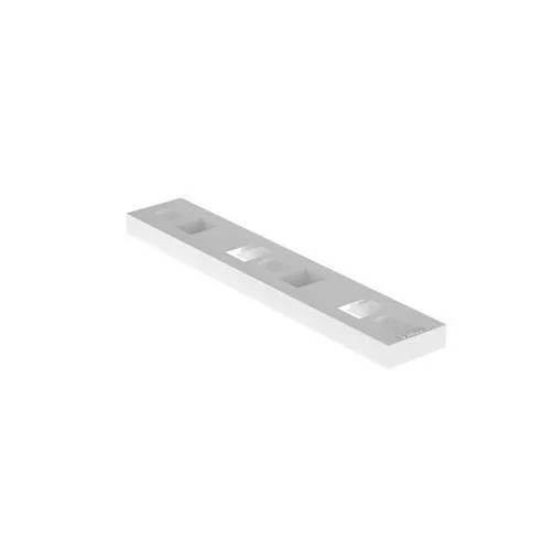 Panduit MTP2H-E10-C Multiple Tie Plate, 2-Pack