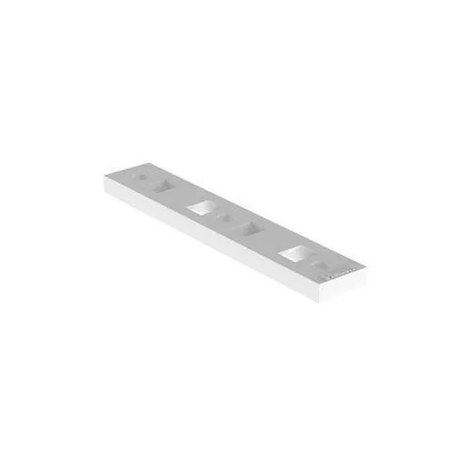 Panduit MTP2H-E6-C Multiple Tie Plate, 2-Bundle Support