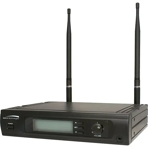 Speco MUHF101 UHF 700 Frequency-Selectable 1-Channel True Diversity Pll Receiver
