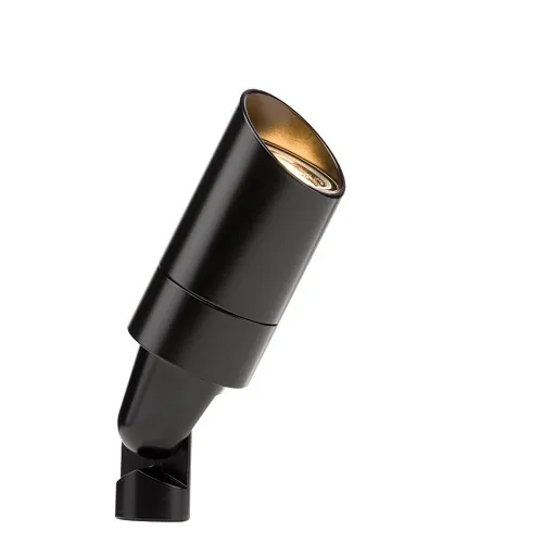 FX Luminaire MULED20WFLFB MU Up Light Spotlight, LED 4W BAB Lamp, Black