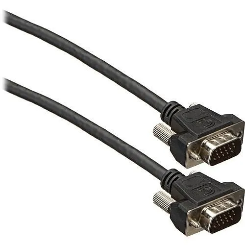 Comprehensive MVGA15P-P-6HR Pro AV/IT Series Micro HD15 Male to HD15 Male, 6', Black