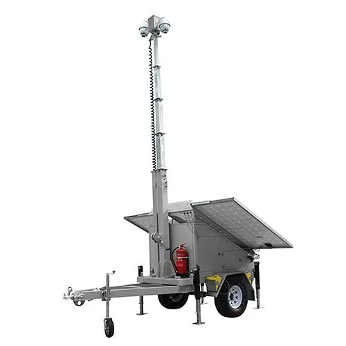 IV&C MVT-3001 Stand-Alone Long Deployment Mobile Surveillance Trailer