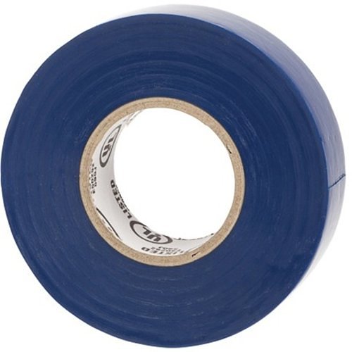 WarriorWrap WW-716-BL 716 General Mil Vinyl Electrical Tape, .75" x 60' L, Blue