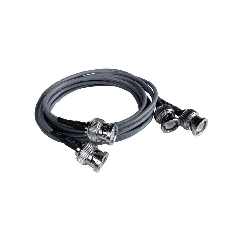 AtlasIED MWBNC48 MW Series 48" Male-to-Male BNC Cable Pair for Wireless Receiver